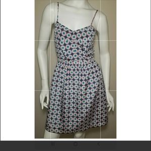 J. Crew Womens Floral Slip Dress Size 2 Geo Sun Dr